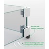GASPRO Fire Pit Wind Guard for Rectangular Fire Table, 29