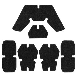 Casco táctico Mejorado con Cierre de Paneles autoadherentes para Casco AirFrame Fast ACH Mich, Negro
