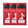 Gunze SABRINA Women's Toe Cover, 3 Pairs Set, No Slip