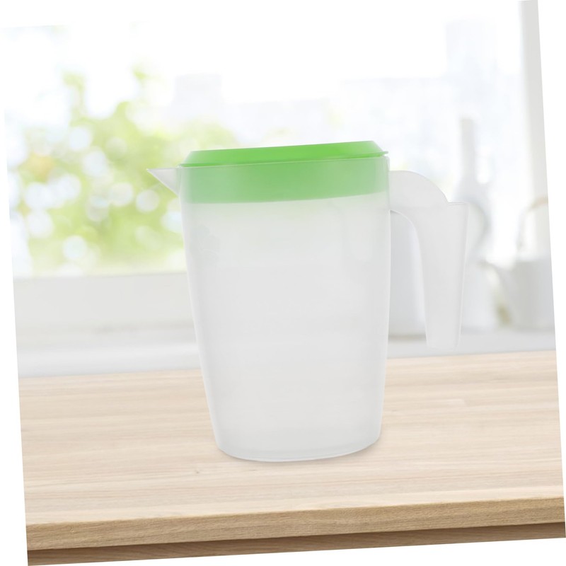 ABOOFAN Juice Pitcher with Lid Round Beverage Jug for Home