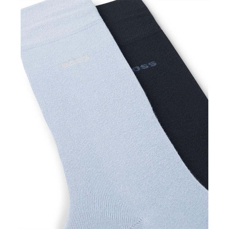 BOSS Men's Regular Socks, Light/Pastel Blue450, 39 - 42