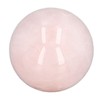 4Pcs Rose Quartz Crystal Balls 0.8in Diameter Clear Negative Energy