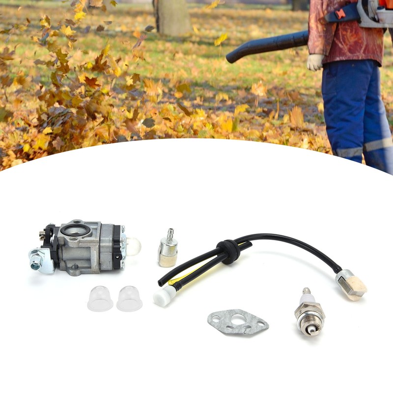 Carburetor Kit Spark Plug Oil Tube Assembly for Poulanpro 46cc