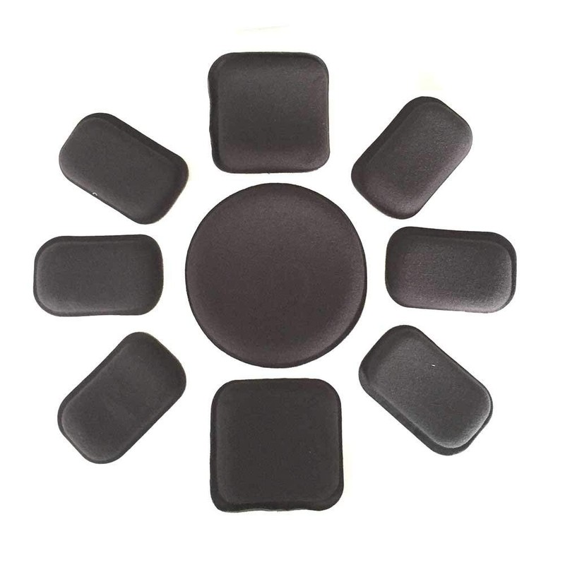 haoYK Memory Black EVA Foam Airsoft Tactical Helmet Protective Pad