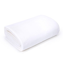 kullaloo Plush Fabric | 2 Yard Solid White Minky Fabric for Sewing | Super Soft Cuddle Material | For Quilt Backing, Throw Blankets, Pillows, Dog Bed, Stuffed Animals, Costumes, Apparel & More