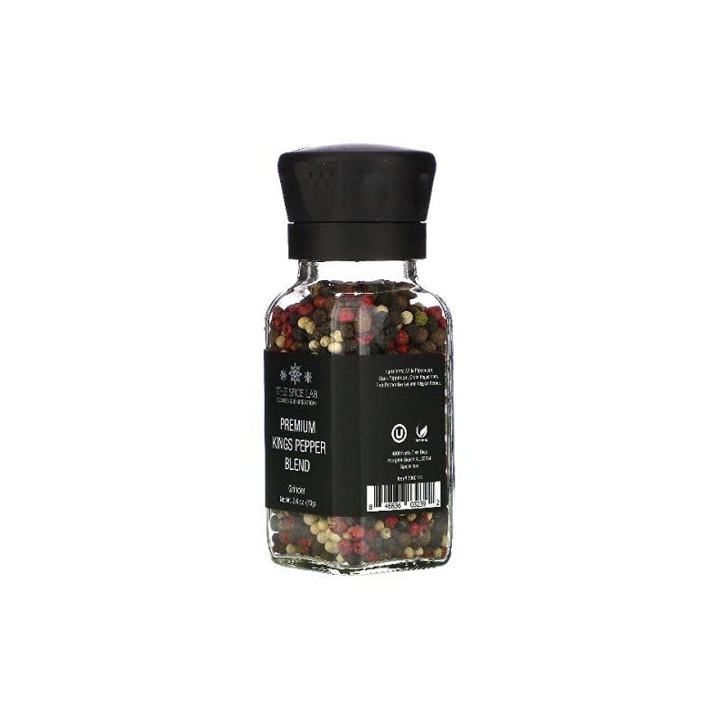 The Spice Lab, Premium Kings Pepper Blend, Grinder, 73g