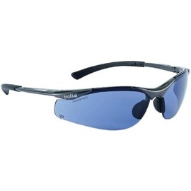 Bolle CONTPSF Nylon Frame Sports Temples with Tipgrip TPE Contour Glasses, Black