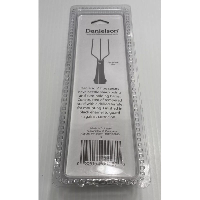 Danielson Daniels 3 Tine Frog Spear 2 pack