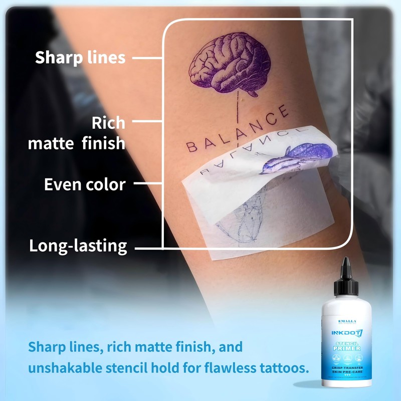 Tattoo Stencil Gel 8.46oz Large Size Professional Transfer Gel for