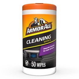 Armor All Car Cleaning Wipes , Wipes for Car Interior and Car Exterior, 50 Wipes Each