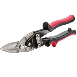 Tolsen Aviation Tin Snips Left Cut - Heavy Duty Sheet Metal Cutting Shears 250mm (10")