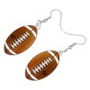 RAIDIN Cute Acrylic Sport Balls Dangle Hook Earrings Jewelry for
