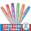 Otter Pops, Giant Original 5.5oz, 27 Ice Pops, Six Zippy
