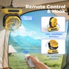 30000mAh Portable Camping Fan with RGB Lantern, Rechargeable Battery Powered