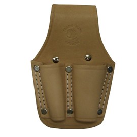 Kozuchi SP-12 Tanned Leather Pliers Holder, 2 Pieces for 8 Inches, Double Sewing, Embossed