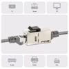 FGB 10Gbps Cat7 Keystone Module RJ45 Shielded Coupling Socket Network