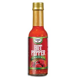 Kendel Hot Pepper Sauce, 5 oz - Jamaican Hot Sauce - No Sugar