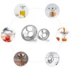 Stainless Steel Wide Mouth Funnel, SHOWFULL Canning Funnels for Transferring