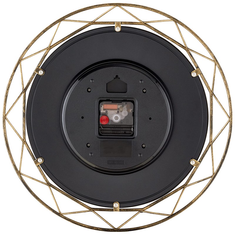 Bulova Clocks C4834 Luxfer Prism 14 Inch Frank Lloyd Wright