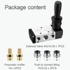 VIILOCK Pneumatic Air Hand Lever Valve, 5 Way 2 Position