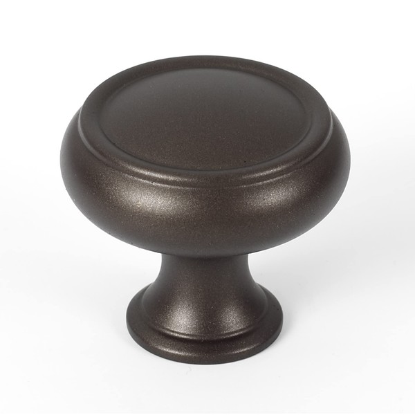 Mushroom Knob Finish: Chocolate Bronze, Size: 1.25" H x 1.5"