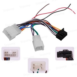 Strpump 16pin for New Pioneer Car Radio Stereo Power Retrofit Harness Cable Wire for Old Toyota Camera Corolla RAV4 Tacoma Highlander 4Runner Non JBL System Subaru Forester WRX