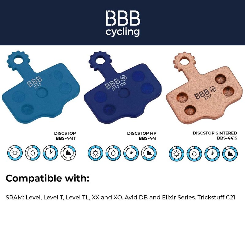 BBB disc brake pads DiscStop BBS-441S
