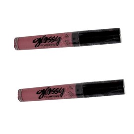 L.A. Girl Pack of 2 Glossy Plumping Lip Gloss, Lavish GLG929