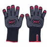 2er Set culinario Grillhandschuhe/Backhandschuhe, Profi Topflappen, bis 250 °C hitzebeständig,
