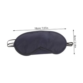 TOVINANNA 20pcs Breathable Polyester Sleep Eye Masks Lightweight Lightproof Eye Covers for Travel Outdoor Camping and Office Use