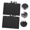 VICASKY 2pcs Abs Microphone Stand Tray Clamp Holder for Sound