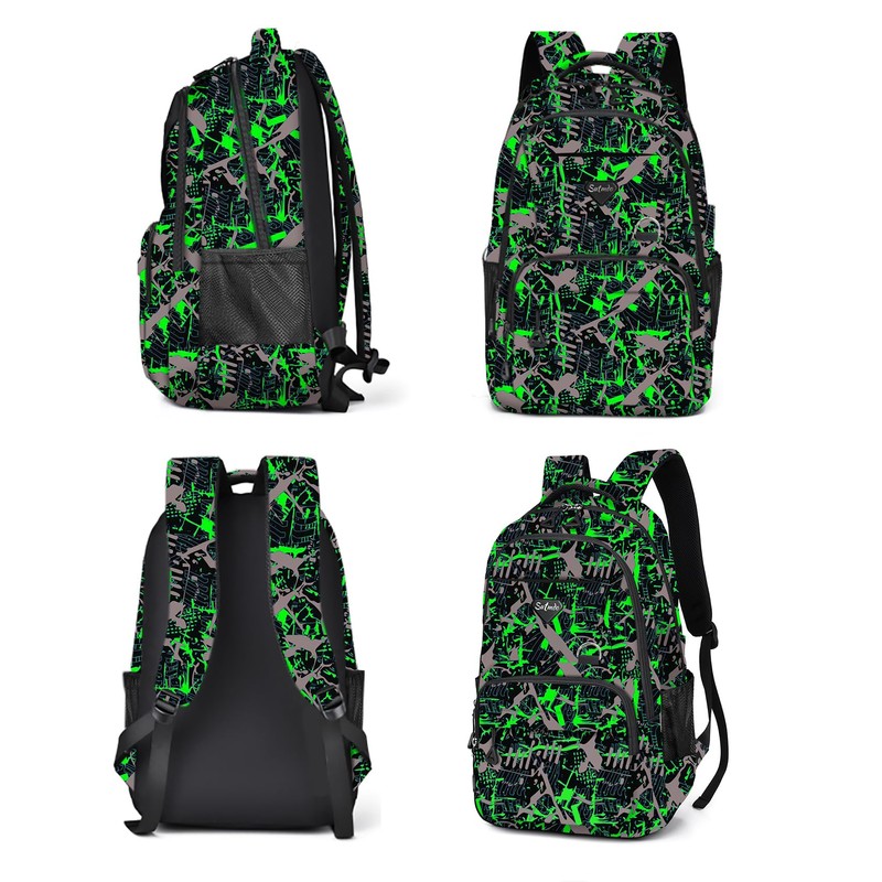 SUTMDO Casual Lightweight Backpacks for Boys & Girls, School Bookbags,