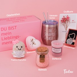 Tixlux Gifts for Women, Birthday Gift for Women, Girlfriend Birthday, Birthday Gift for Girlfriend, Sister, Wife, Birthday Gift Set, Positive Potato