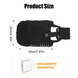Travel Carrying Bag Compatible with Inogen One G4 Concentrators with a Front Pocket, Can Strap On The Walker(Only Bag)