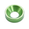 [10PCS] USA Made Anodized Aluminum Colored Finishing Washers - (Electric