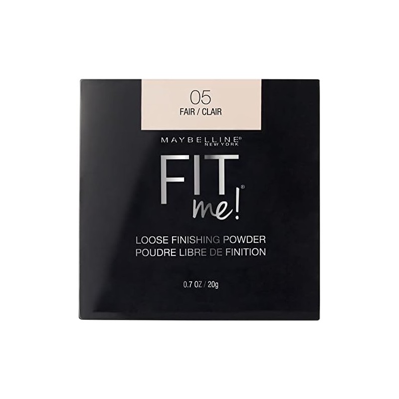 MAYBELLINE Polvo de Maquillaje Fit Me Loose Powder, Tono Fair,
