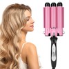 Hair Curling Iron 3 Barrel 28mm Electric Hair Waver Curling