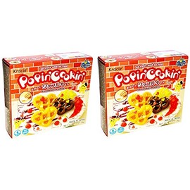 Kracie Popin Cookin Tanoshii Waffle DIY Candy (2 Pack, Total of 2.6oz)
