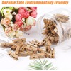 50 PCS Push Pin with Wooden Clips, Durable Wooden Push