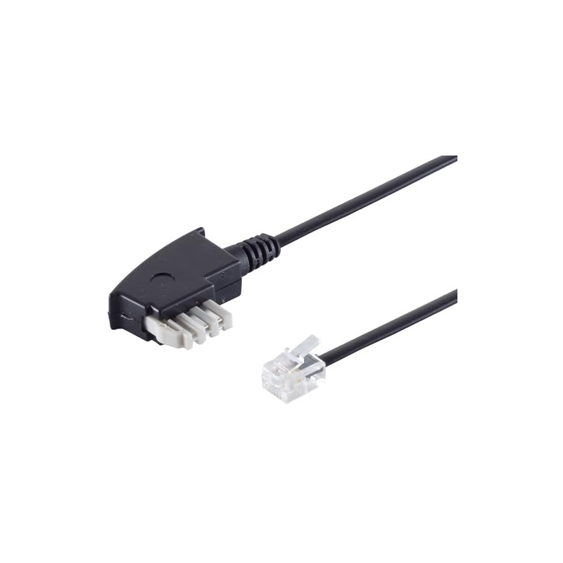 1aTTack.de TAE-N to RJ11 6/4 Telephone Cable 6P4C Connection Cable