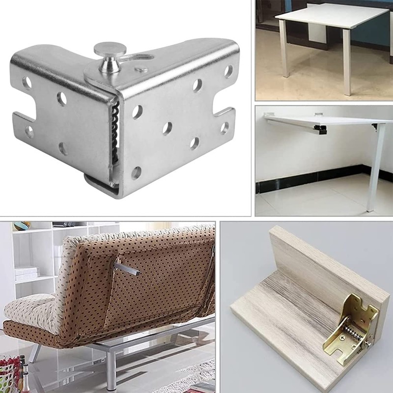 4 x folding support frame, foldable hinges, steel foldable hinges,