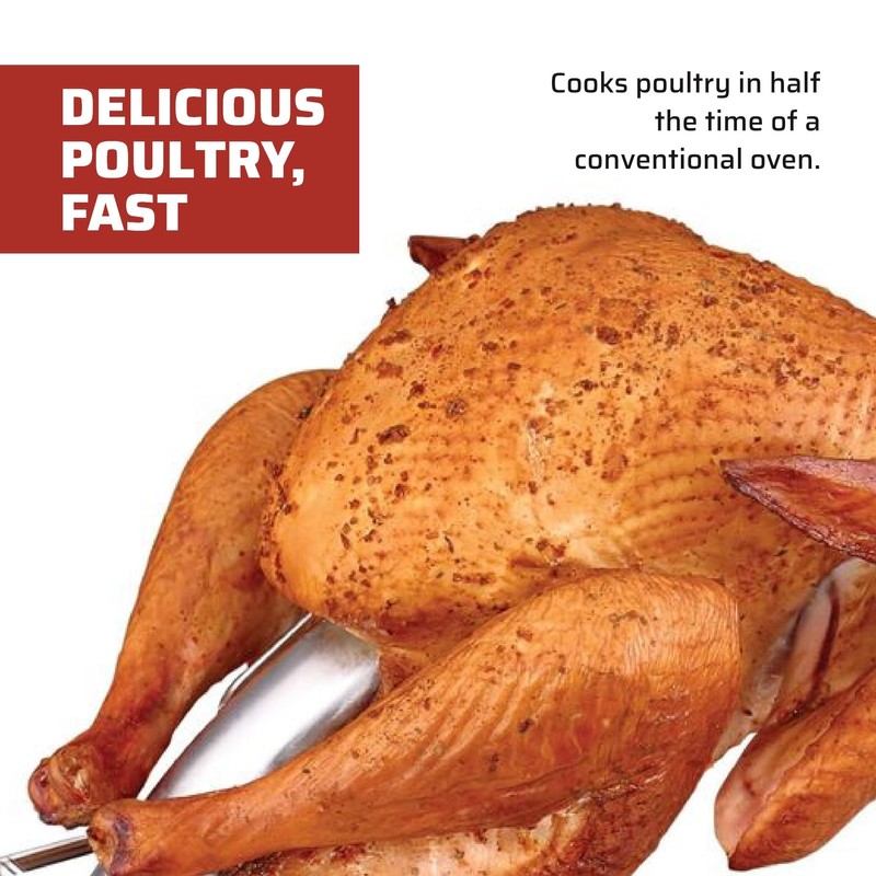 Camp Chef Infusion Roaster (Turkey Cannon), Stainless Steel