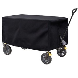 Wagon Cart Cover, Professional Folding Wagon Rain Cover Drawstring Garden Cart Cover for Outdoor Camping Garden (137 * 56 * 61cm)