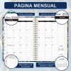 Agenda Diaria 2026 A5 con Espiral y Tapa Impermeable