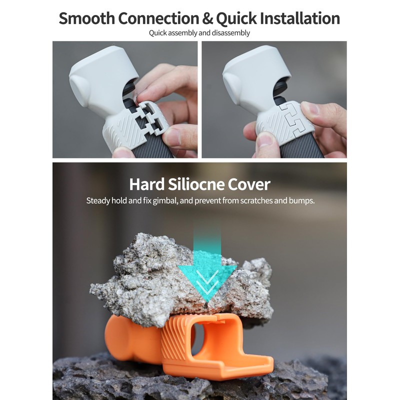 Twaxl Silica Gel Cover Protective Cover for DJI Osmo Pocket