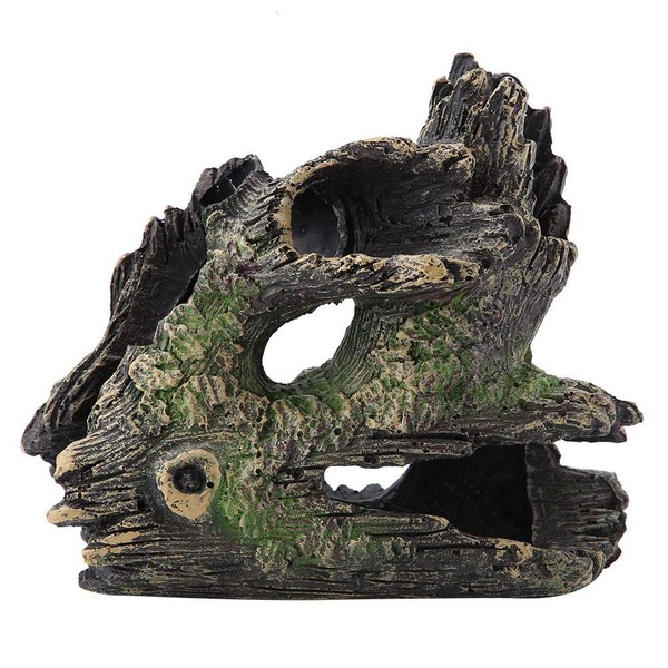 Resin Aquarium Tree Decoration Artificial Driftwood Fish Tank Aquarium Cave