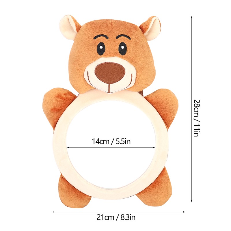 Cute Animal Shape Baby Infant Toddler Car Backseat View Mirrors