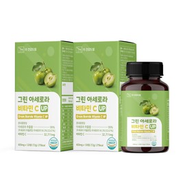 The Health Dream Green Acerola C Natural Vitamin C Green Acerola Extract 99% 120 tablets, 2 units / 더건강드림 그린아세로라C 천연 비타민C 그린아세로라추출물99% 120정, 2개
