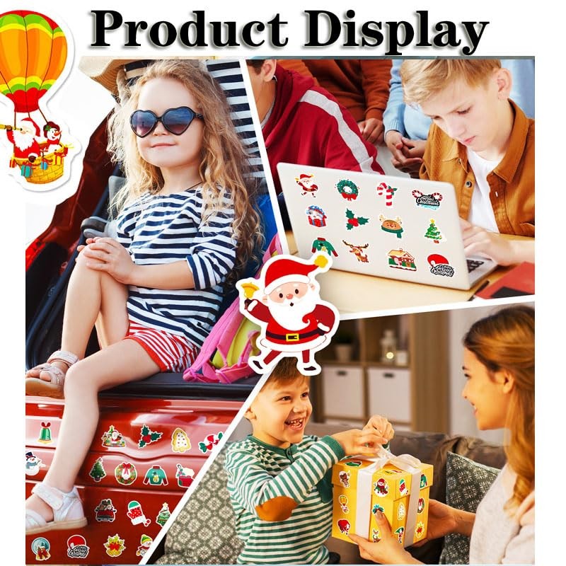 50 Sheets of Christmas Sticker Crafts