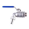 TIZZE 1/2 inch Stainless Steel Ball Valve Weldless Bulkhead for
